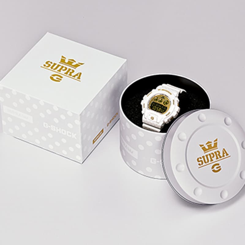 Часы CASIO G-SHOCK x SUPRA GMD-S6900SP-7PR - изображение 3