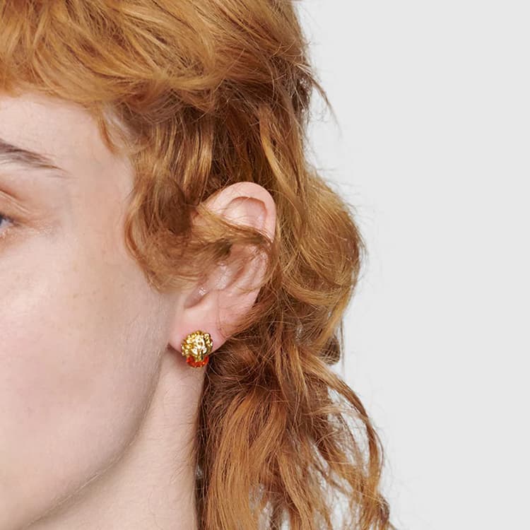 Серьги GUCCI 18k - изображение 3