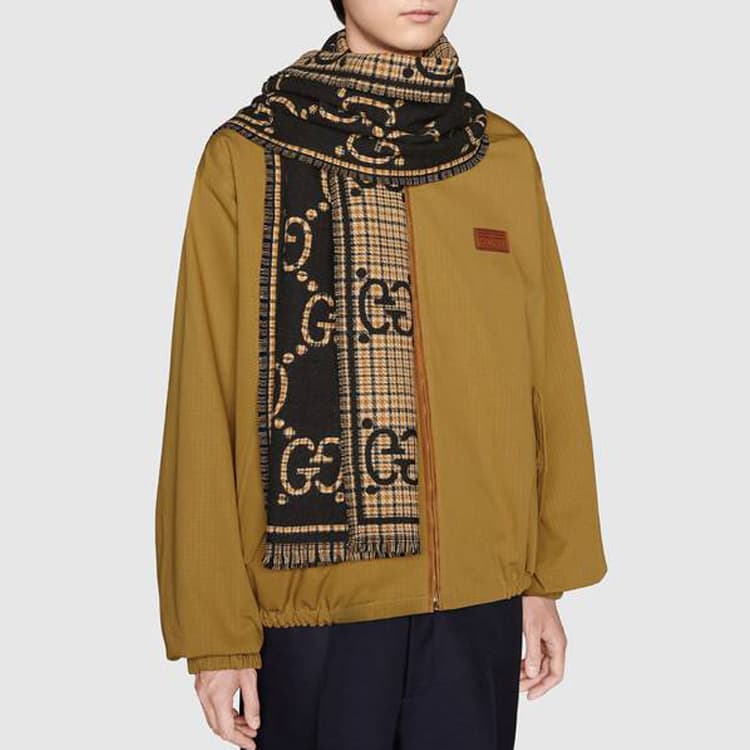 Шарф GUCCI G - изображение 4