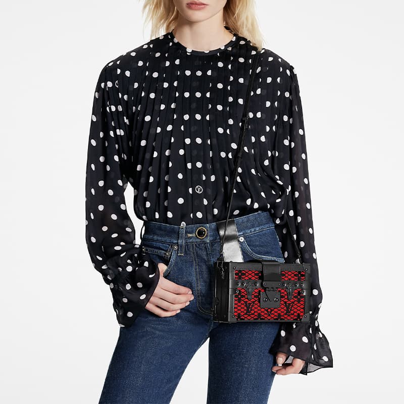 Сумка через плечо LOUIS VUITTON PETITE MALLE - изображение 6