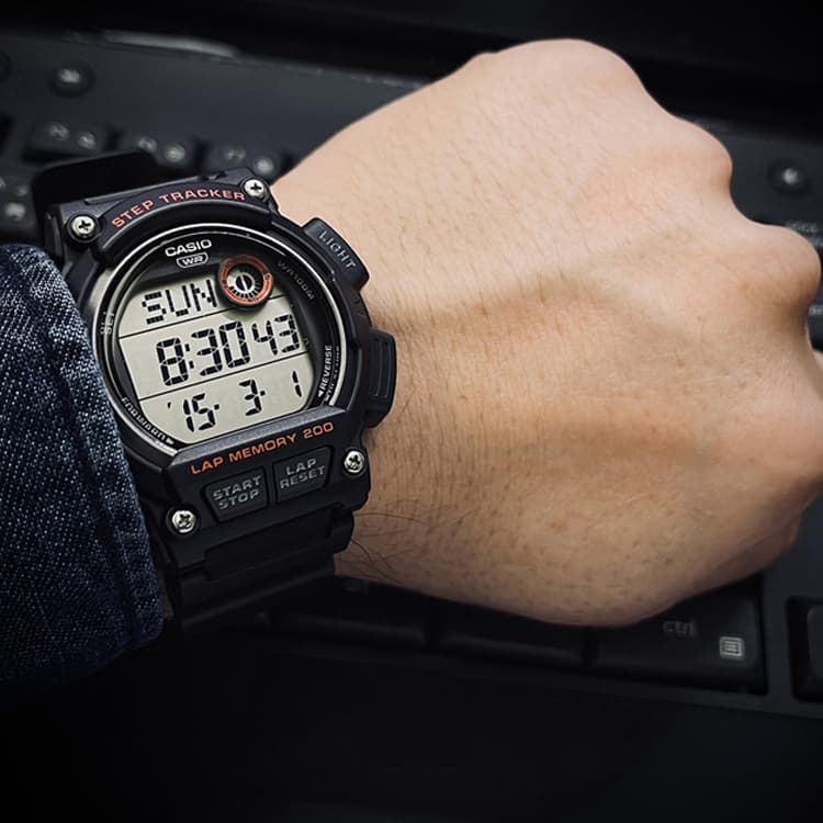 Часы CASIO YOUTH LED 1100 WS-2100H-1AV - изображение 5