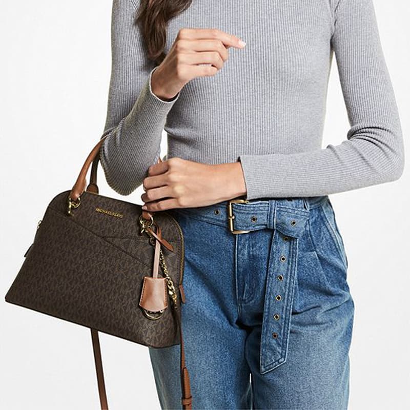 Сумка Michael Kors Jet Set Medium Brown - изображение 4