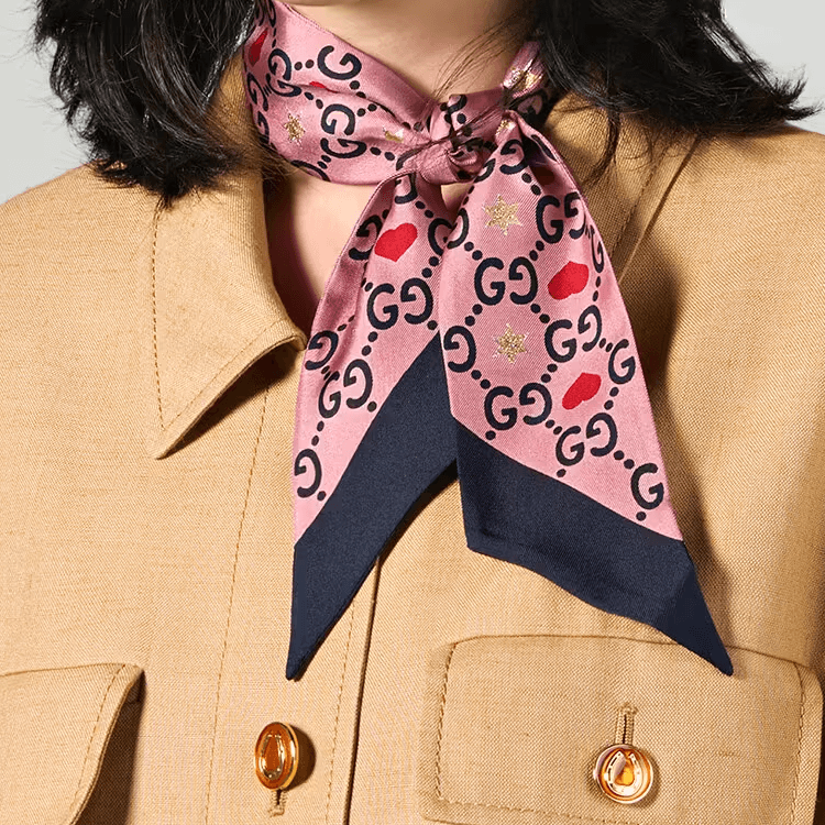 Платок GUCCI Logo - изображение 3