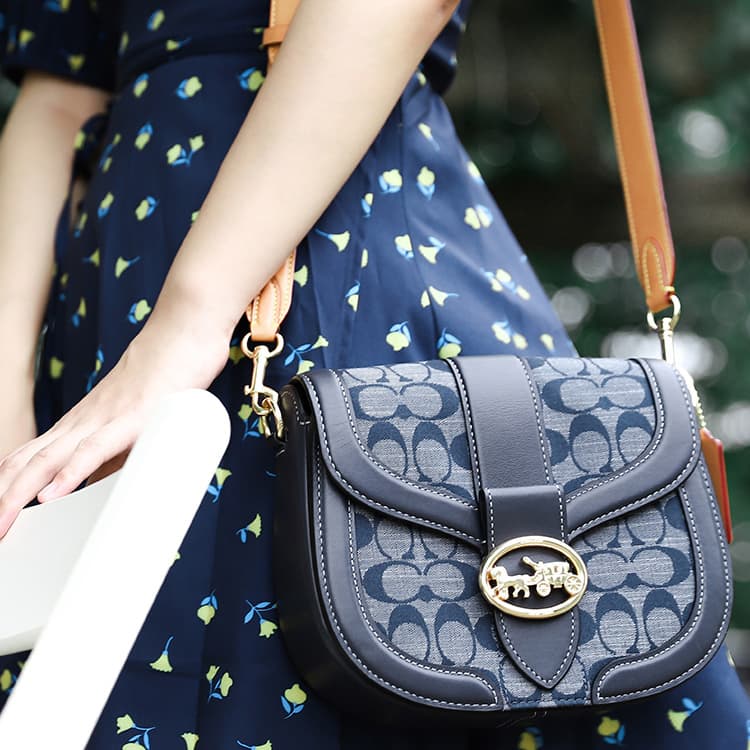 Сумка через плечо COACH Georgie 21 - изображение 5