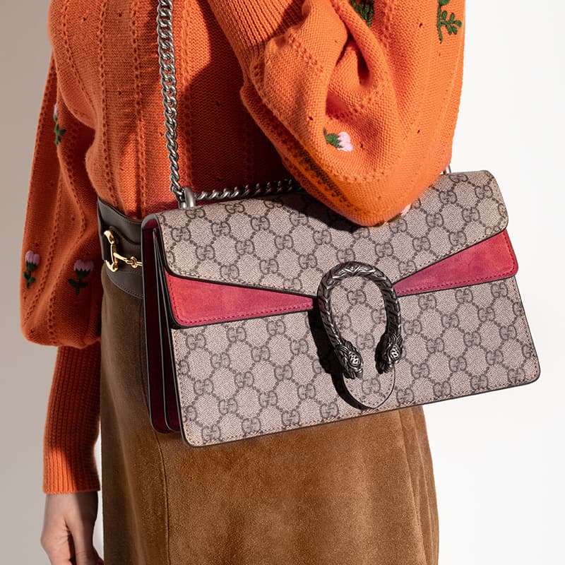 Сумка через плечо Gucci Dionysus Small Shoulder Bag - изображение 12