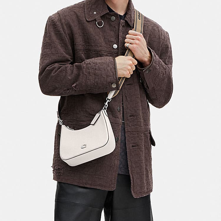Сумка COACH Hobo 23 White - изображение 6