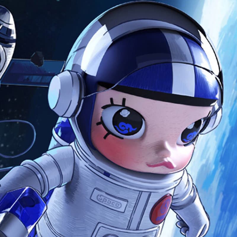 Фигурка POP MART MEGA SPACE MOLLY 1000 - изображение 2