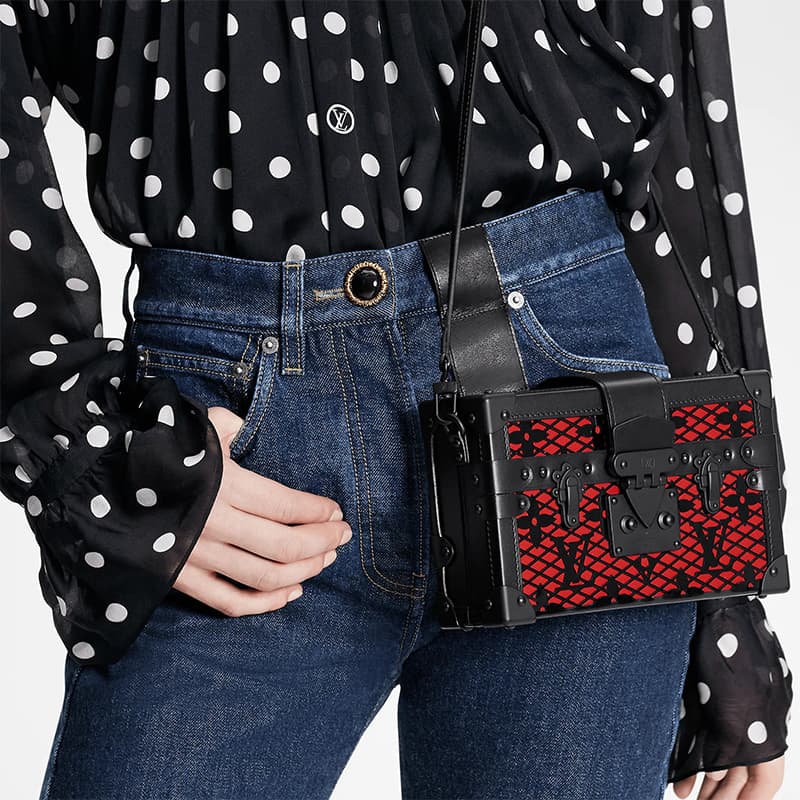 Сумка через плечо LOUIS VUITTON PETITE MALLE - изображение 7