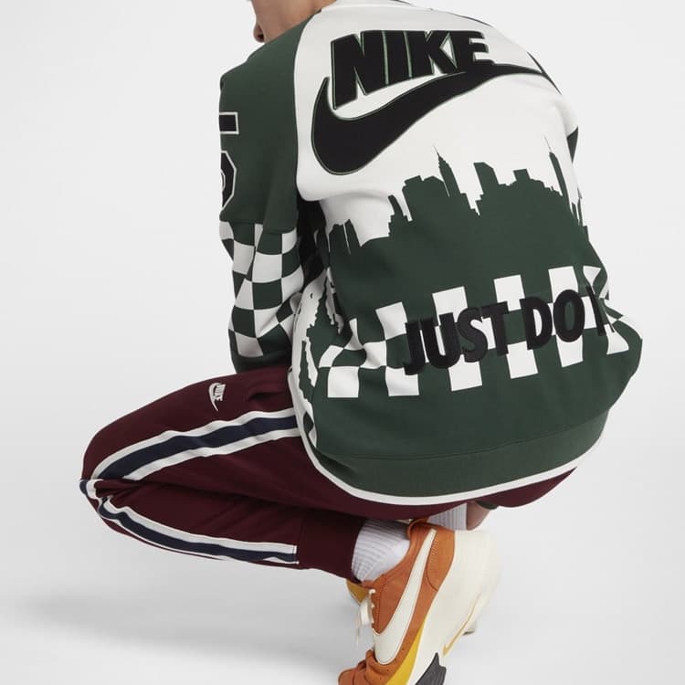 Худи Nike City Edition Multicolor Hoodie Green - изображение 5