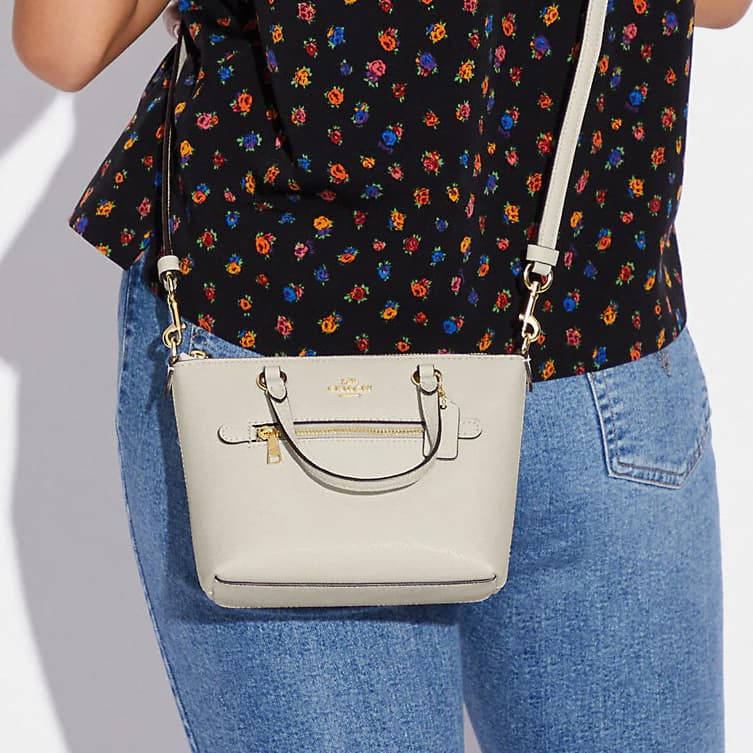 Сумка COACH Gallery 20 Chalk White - изображение 4