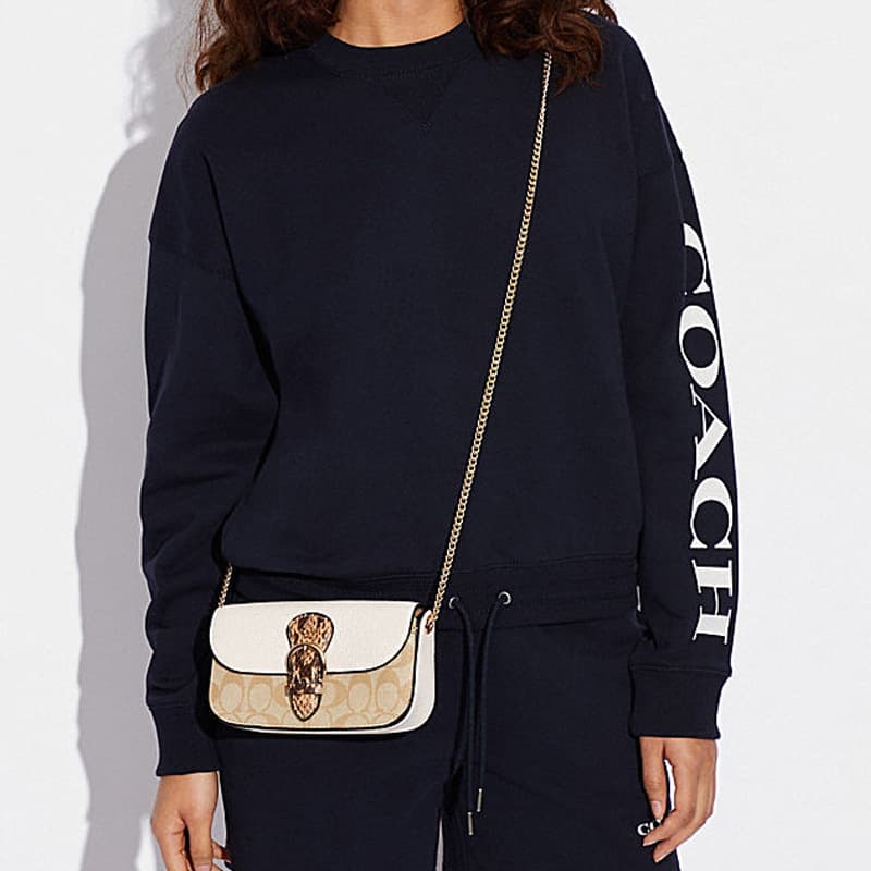 Мини-сумка COACH Kleo 19 - изображение 4