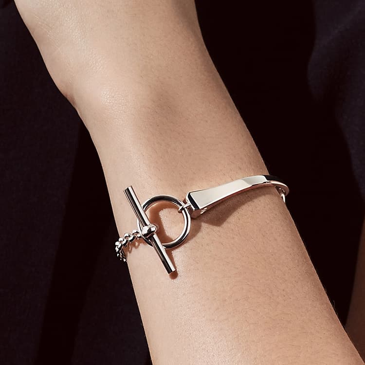 Браслет Hermes Silver Clasp Bracelet - изображение 2