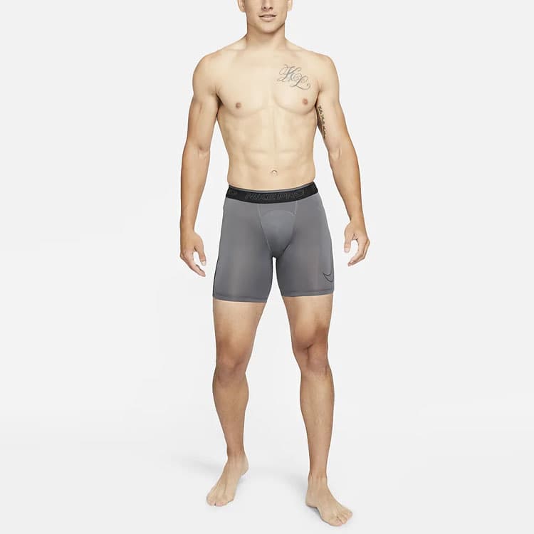 Тренировочные штаны Nike Pro Dri-FIT Iron Grey - изображение 2