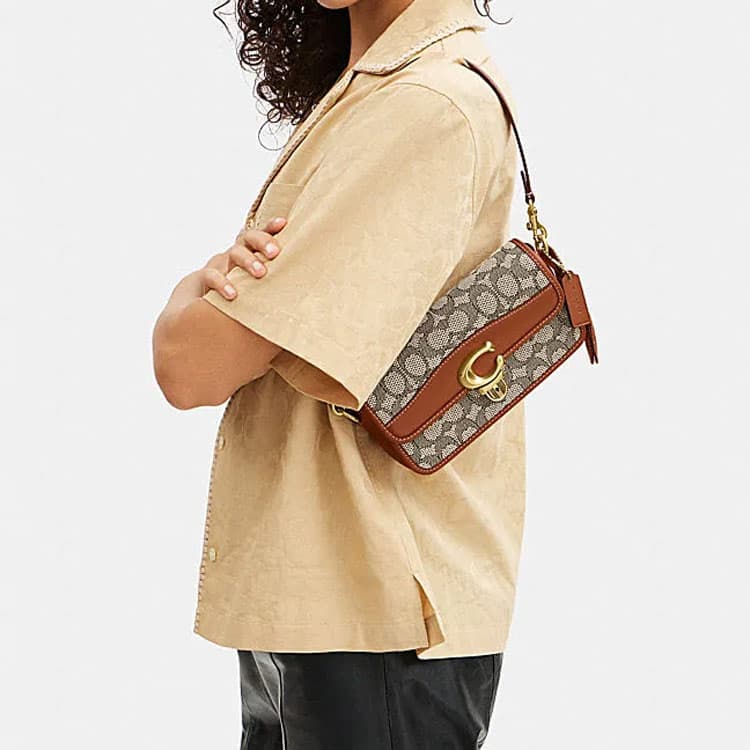 Мини-сумка COACH Studio 20 Logo - изображение 5