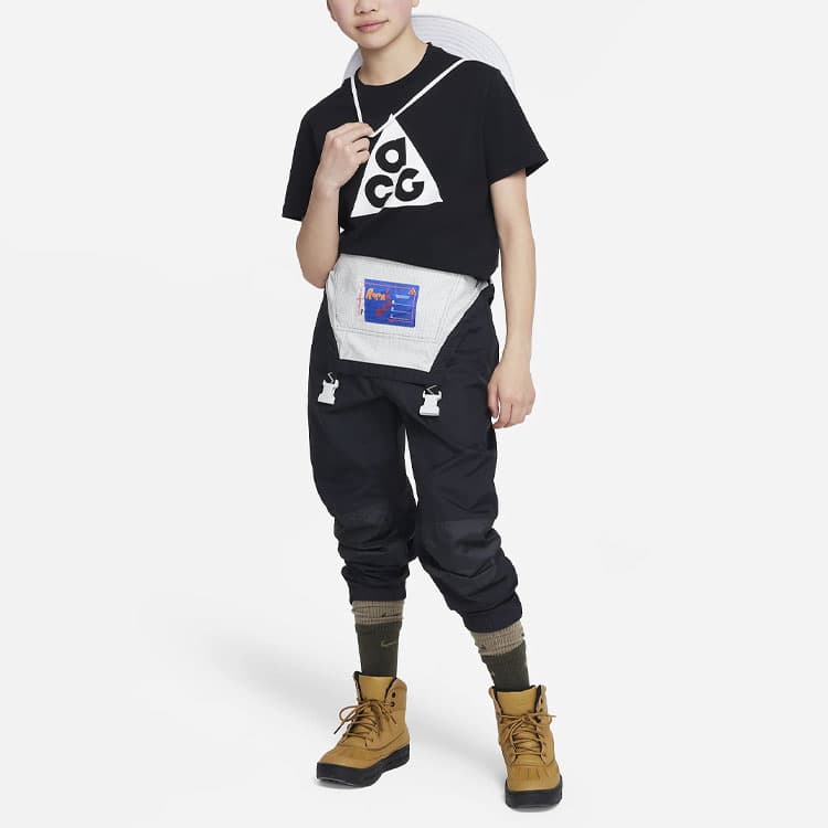 Футболка Nike Черный Kids Футболки - изображение 3