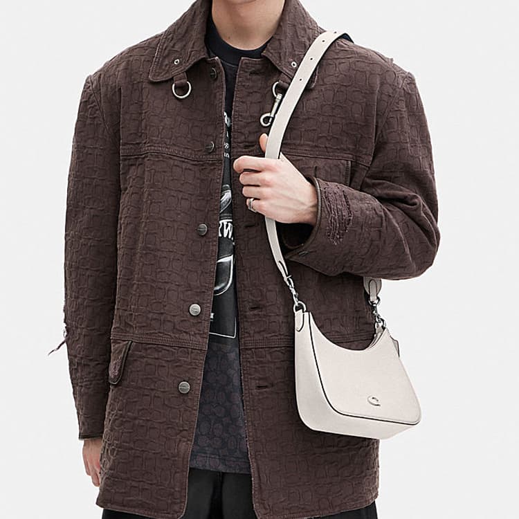 Сумка COACH Hobo 23 White - изображение 7