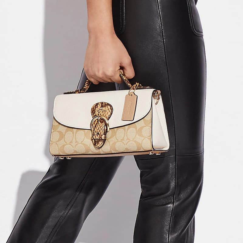Сумка COACH Kleo 24 Top Handle - изображение 5