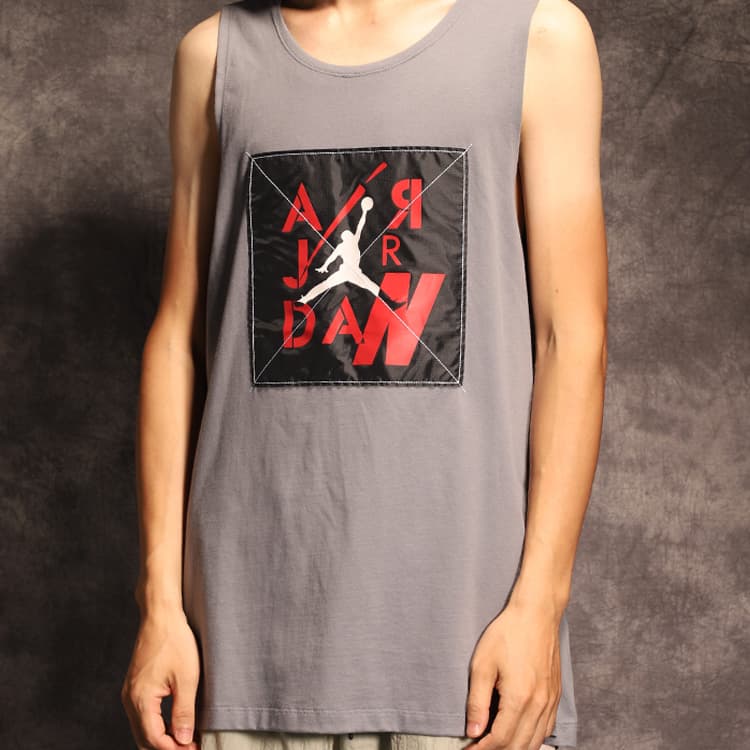 Баскетбольная майка Air Jordan Basketball Vest Iron Grey - изображение 2