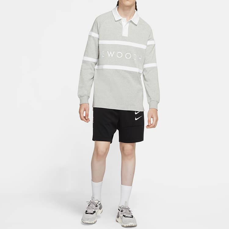 Поло Nike As M Nsw Swoosh Rugby Polo - изображение 4