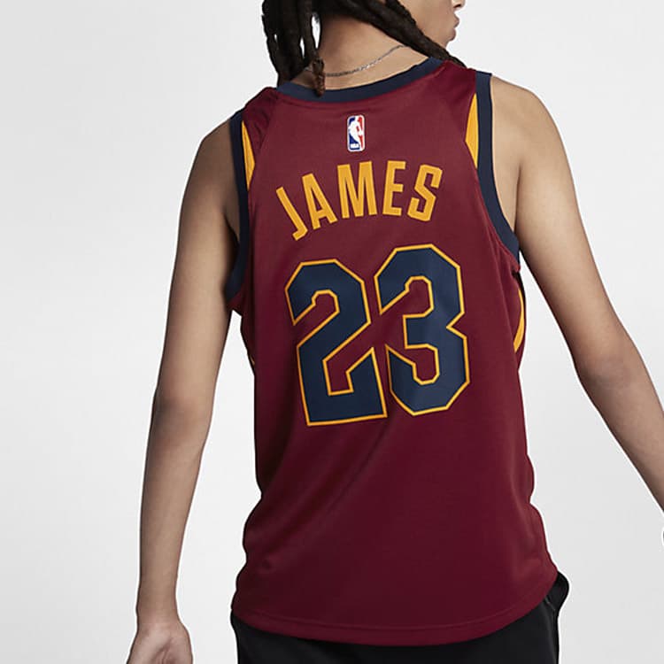 Баскетбольная майка Nike NBA Jersey Icon Edition LeBron James 23 Cleveland Cavaliers - изображение 4