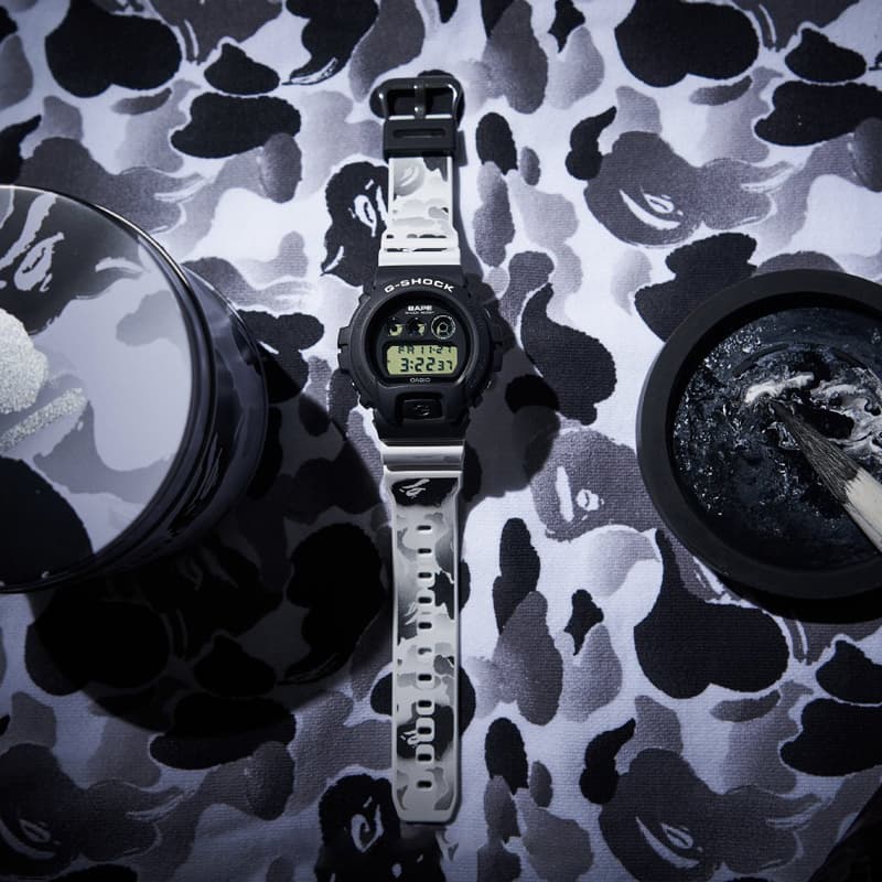 Часы CASIO G-SHOCK BAPE DW-6900BAPE20-1PFP - изображение 6