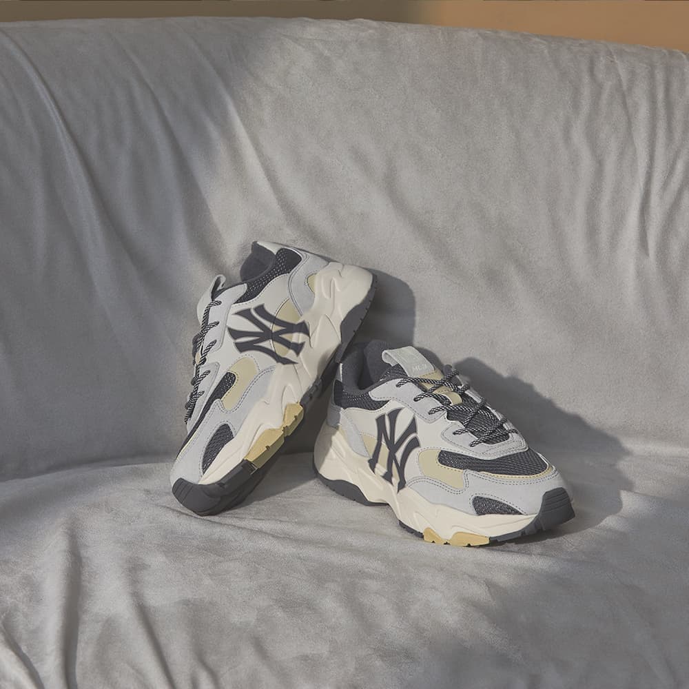Кроссовки MLB Retro Platform Sneakers Grey - изображение 5