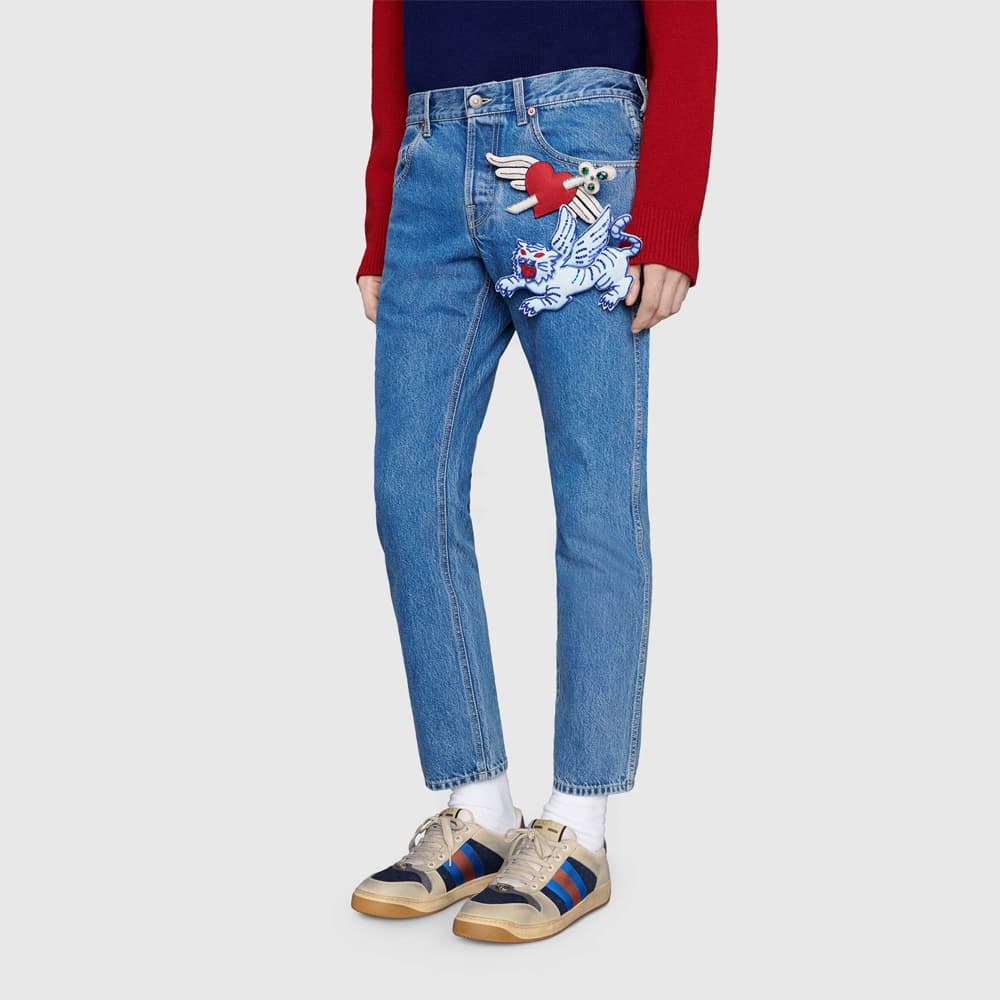 Кроссовки Gucci Screener Blue - изображение 6