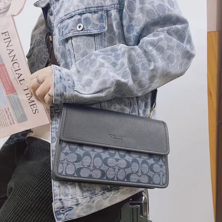 Сумка через плечо COACH Turner 25 Chambray - изображение 5