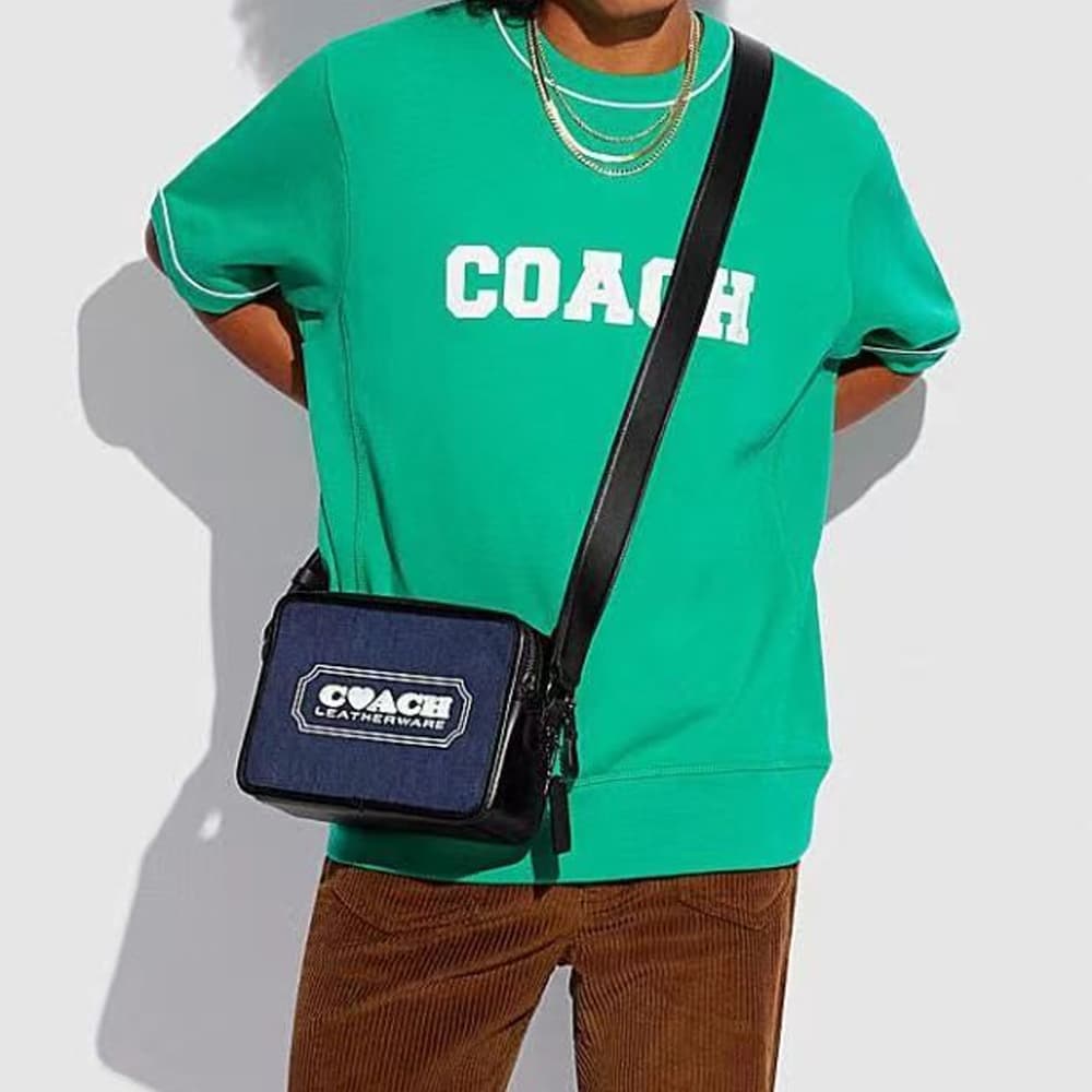 Сумка через плечо Coach Charter 24 Denim - изображение 4