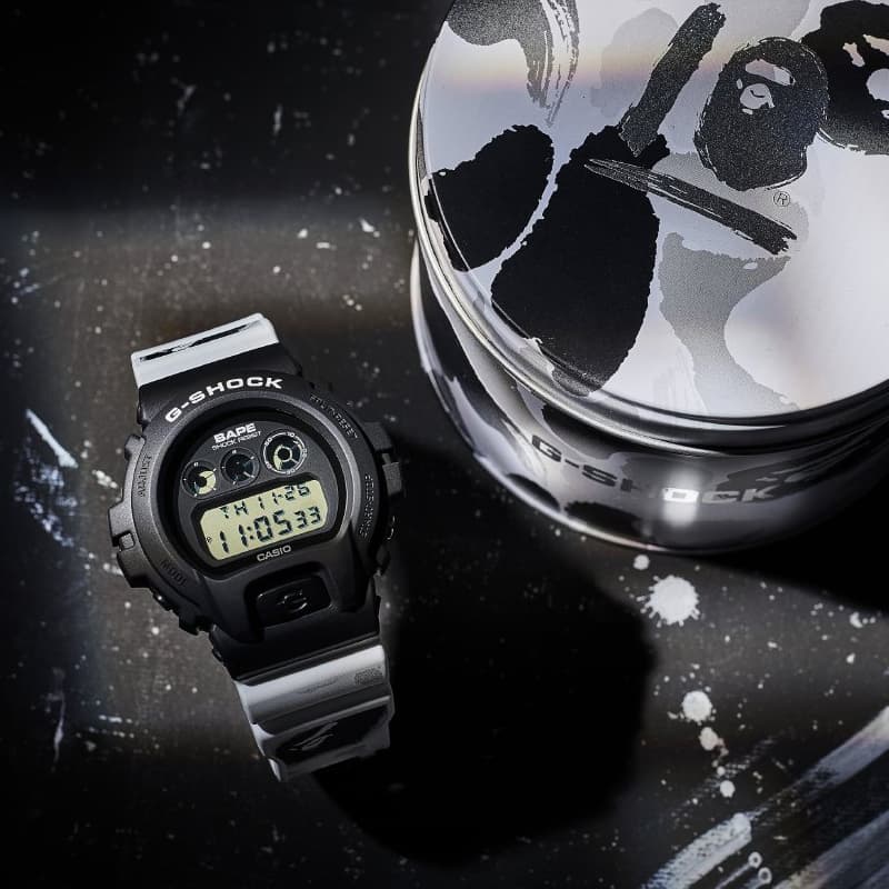 Часы CASIO G-SHOCK BAPE DW-6900BAPE20-1PFP - изображение 3
