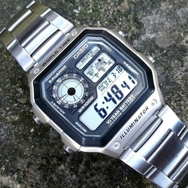 Часы Casio AE-1200WHD-1A+ A158WA-1 - изображение 7