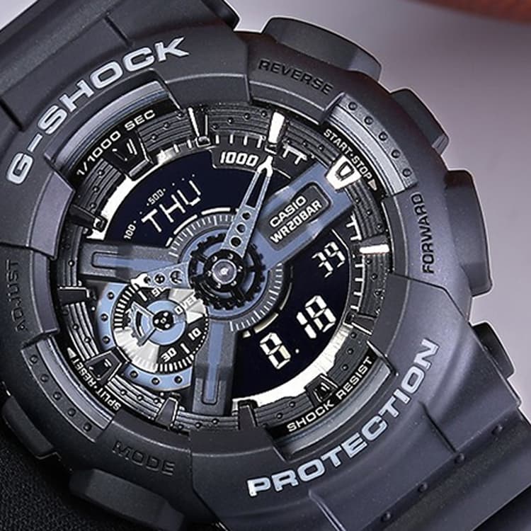 Часы CASIOG-SHOCK BABY-G 200 GA-110-1BDRBA-110RG-7A - изображение 7