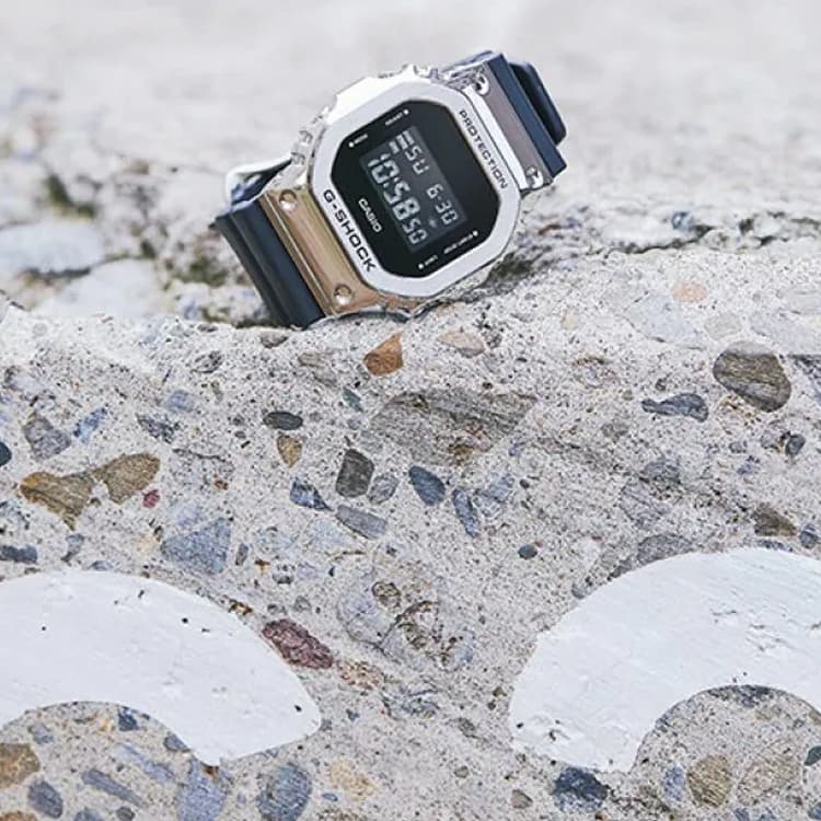 Часы CASIO G-SHOCK GM-5600-1+GMA-S130PA-4AER - изображение 4