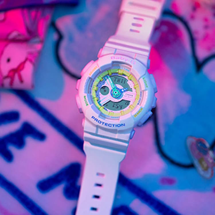 Часы Casio G-Shock GA-700CT-1APR & Baby-G BA-110TM-7A - изображение 7