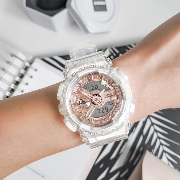 Часы CASIO G-SHOCK GA-2100-1A1+GMA-S120SR-7AER - изображение 4