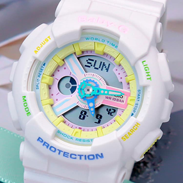 Часы Casio G-Shock GA-700CT-1APR & Baby-G BA-110TM-7A - изображение 8