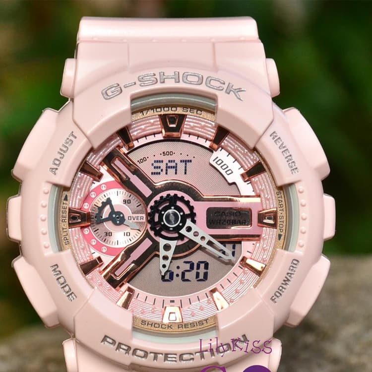 Часы CASIO G-SHOCK GA-2100-1A1+GMA-S110MP-4A1ER - изображение 5