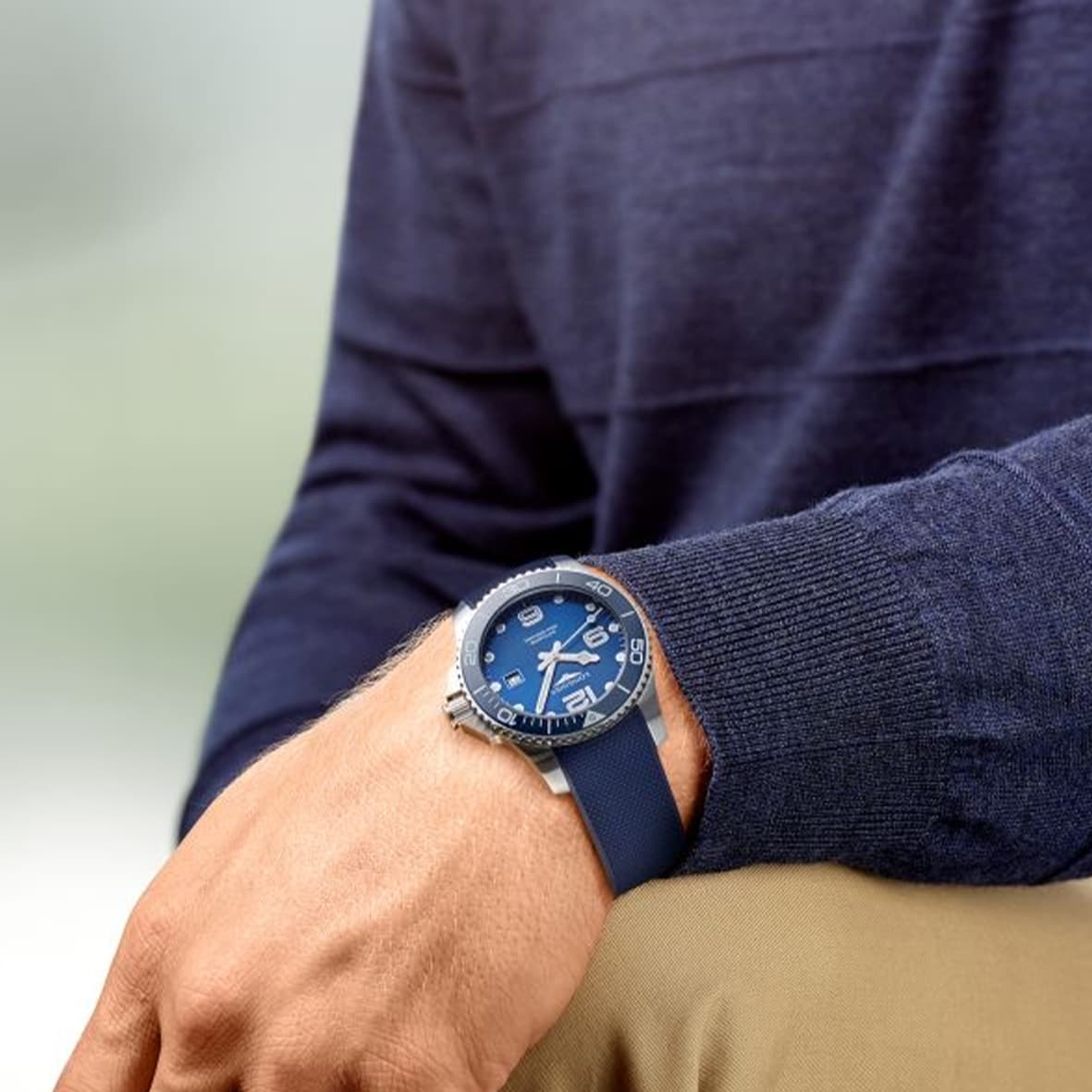 Часы Longines HydroConquest L3.782.4.96.9 - изображение 5