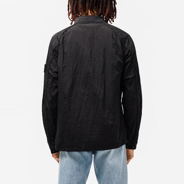 Куртка Stone Island Nylon Meta SS23 Black Jacket - изображение 5