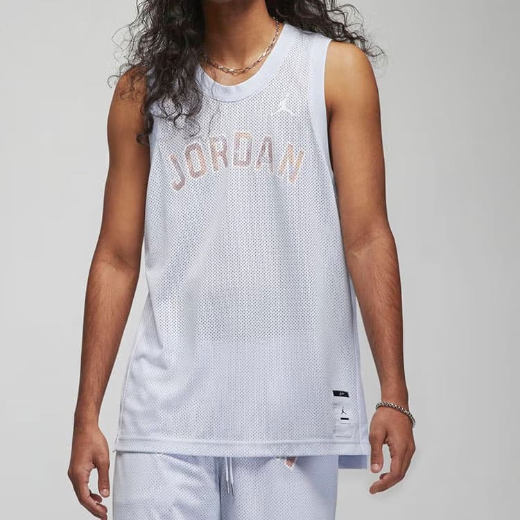 Баскетбольная майка Jordan Basketball Vest Grey - изображение 5