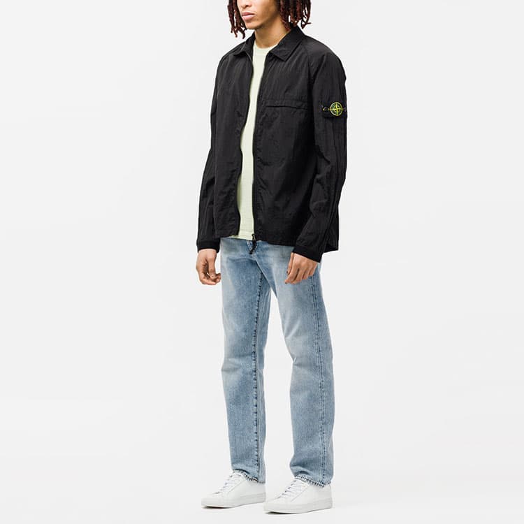 Куртка Stone Island Nylon Meta SS23 Black Jacket - изображение 3
