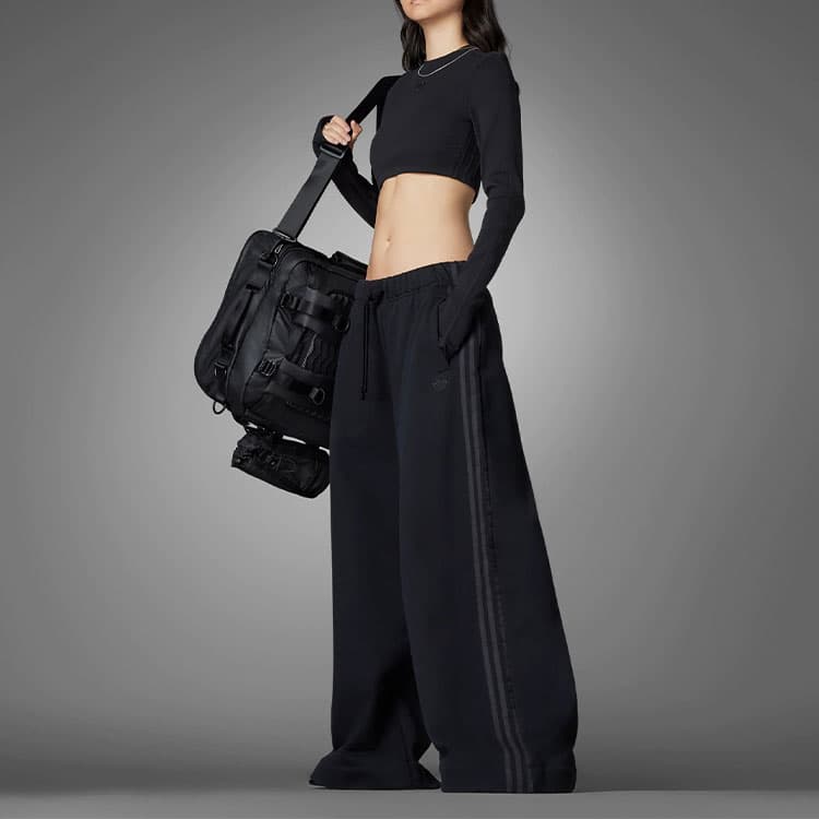 Штаны adidas Originals x Blue Version Wide Leg Pant Black - изображение 3