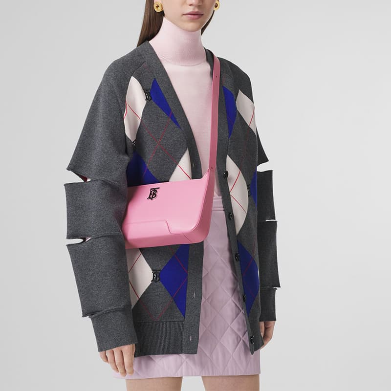 Мини-сумка Burberry TB Pink - изображение 7