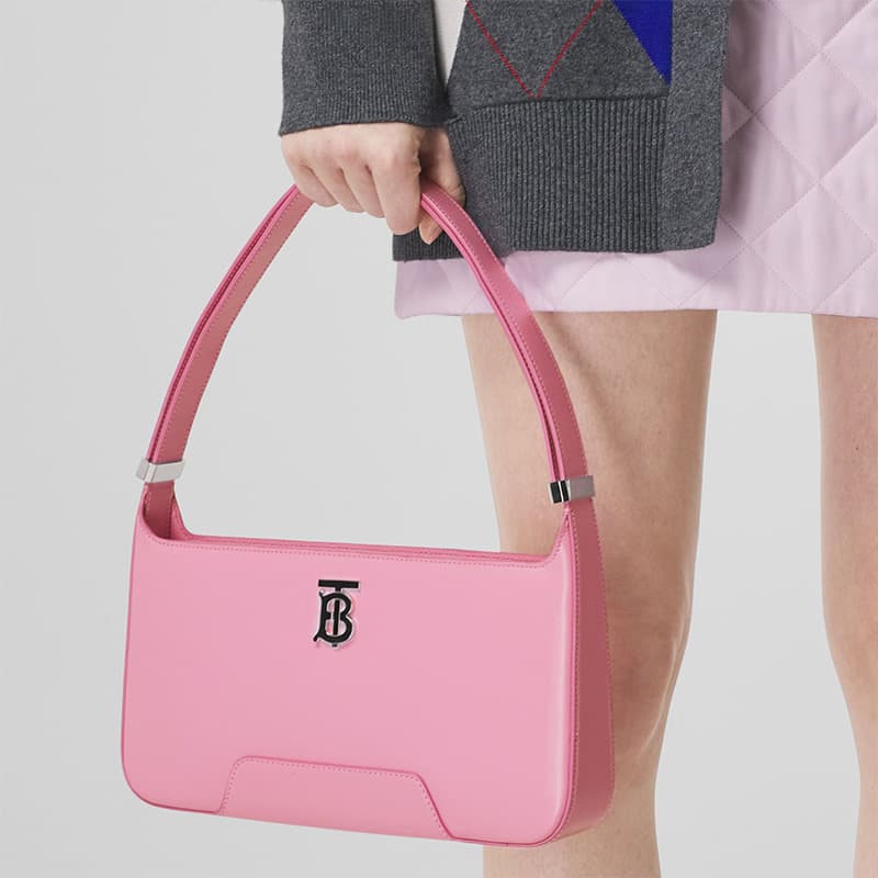 Мини-сумка Burberry TB Pink - изображение 8