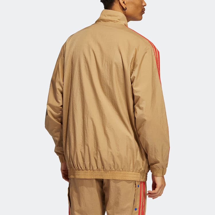 Куртка adidas x Eric Emanuel McDonald's Logo Track Jacket Brown - изображение 4