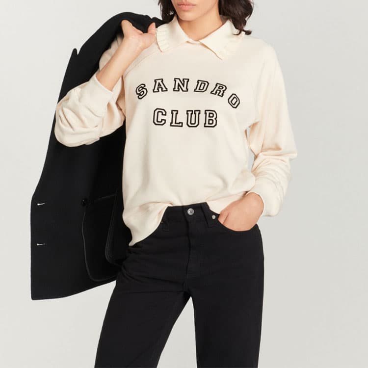 Худи Sandro FW22 - изображение 4