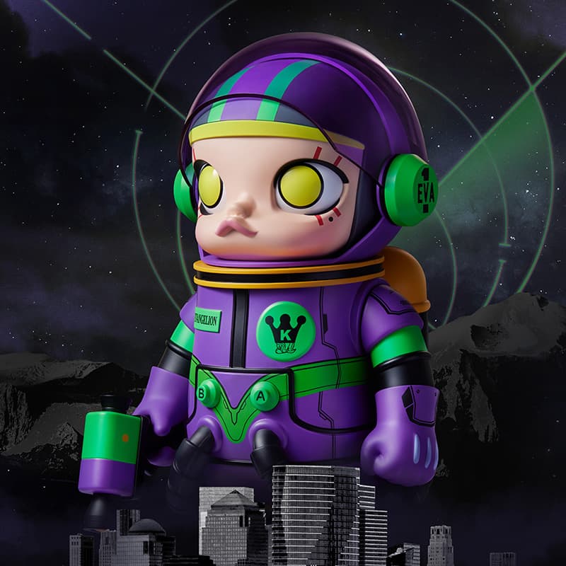 Фигурка POP MART MEGA SPACE MOLLY eva 400 29.5cm - изображение 5