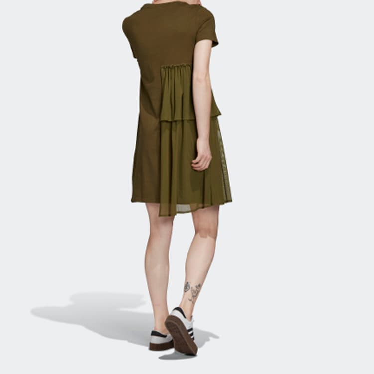 Платье adidas Originals Dress Green - изображение 5