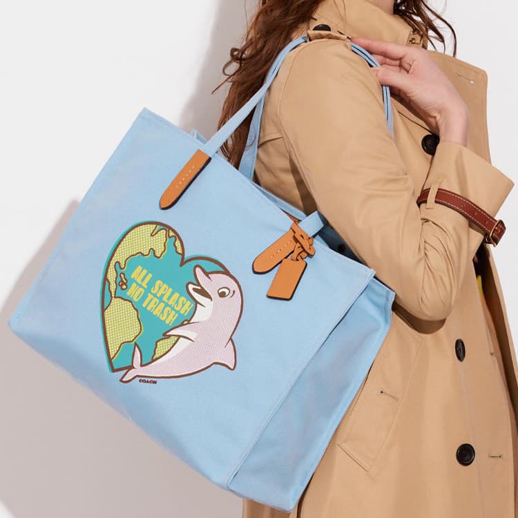 Мини-сумка COACH Recycled Tote 42 Tote - изображение 4