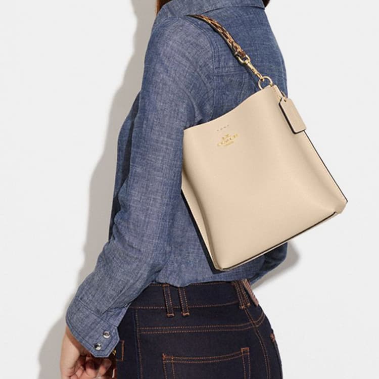 Сумка COACH Mollie 21 Ivory - изображение 5